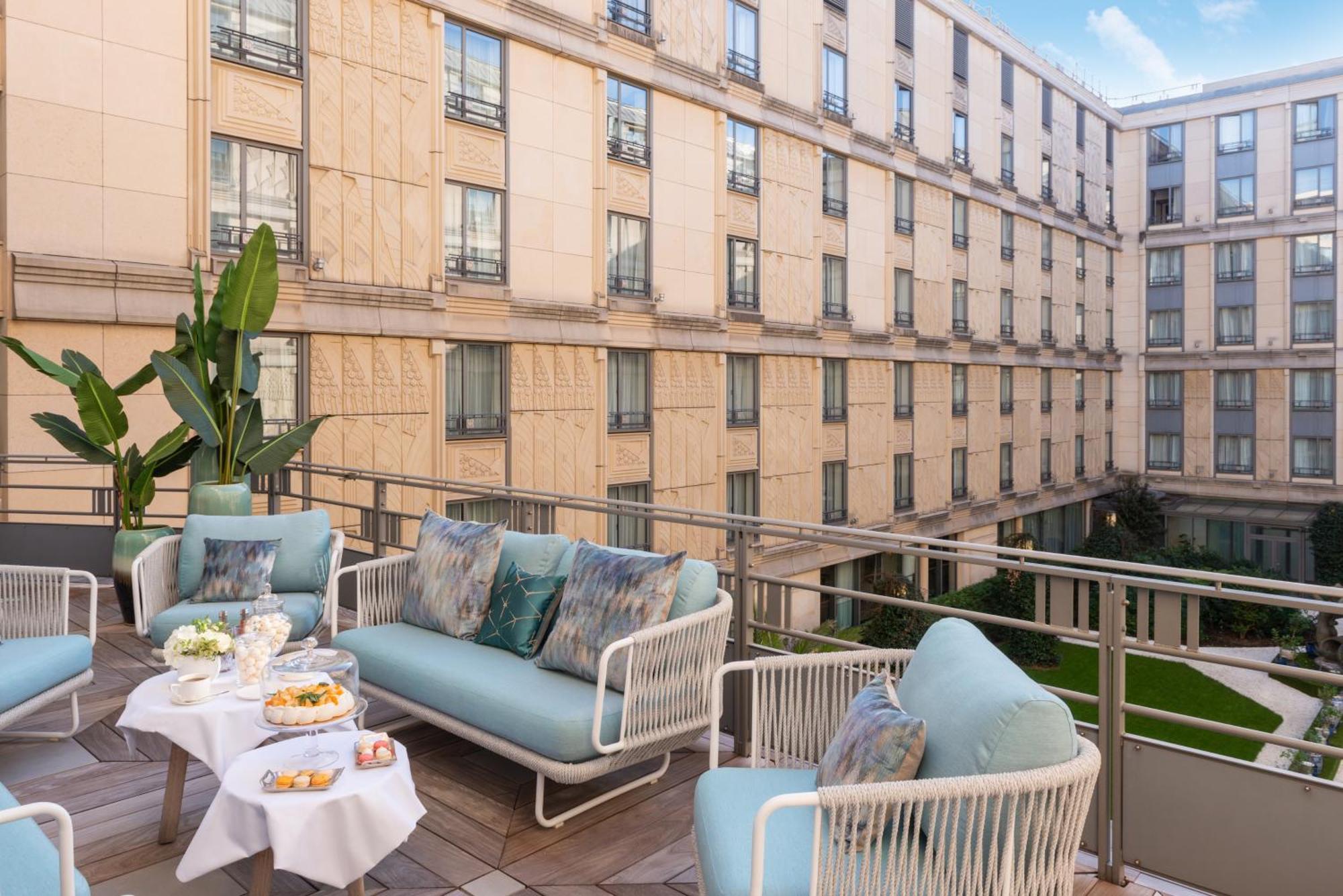L'Hotel Du Collectionneur Paryż Zewnętrze zdjęcie The Terrace at The Ivy Collection
