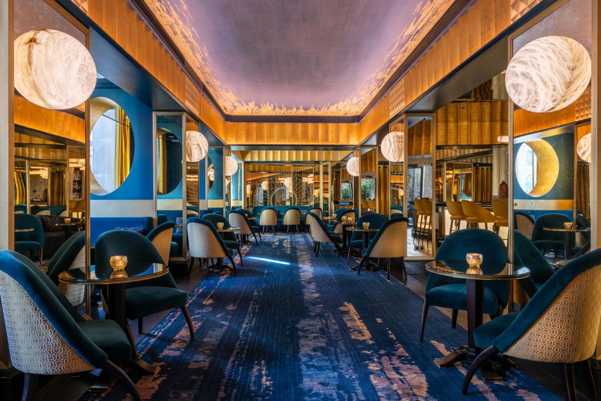 L'Hotel Du Collectionneur Paryż Zewnętrze zdjęcie The interior of the restaurant